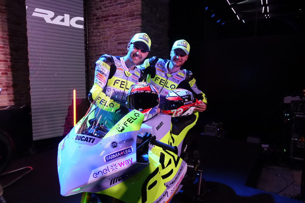 Gresini Racing MotoE, the presentation of the 2023 team