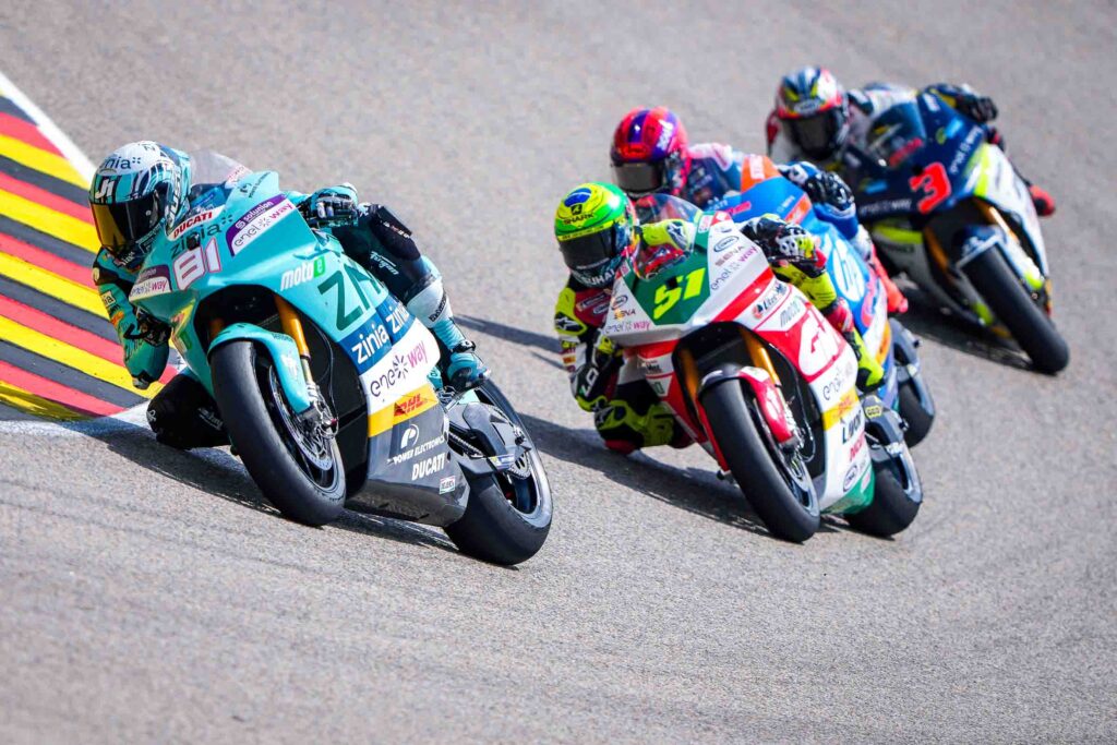 Jordi Torres consolida sua liderança na classificação do GP da Alemanha MotoE de 2023 em Sachsenring